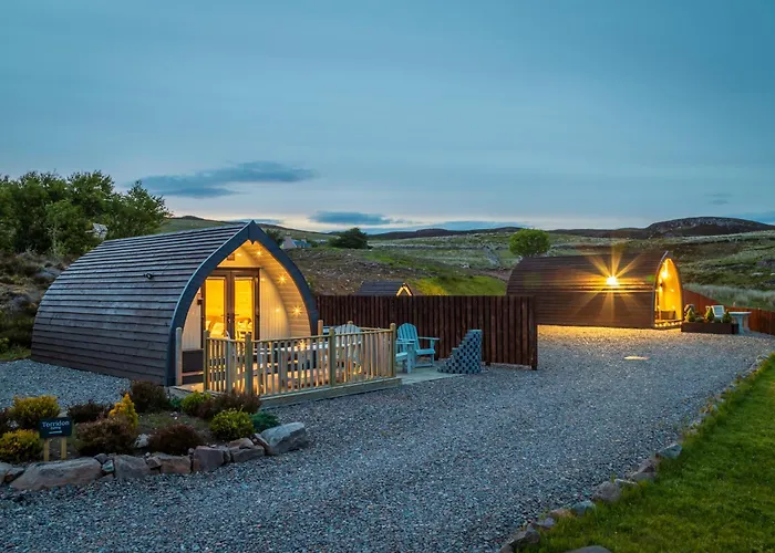 Loch Ewe Luxury Pods
