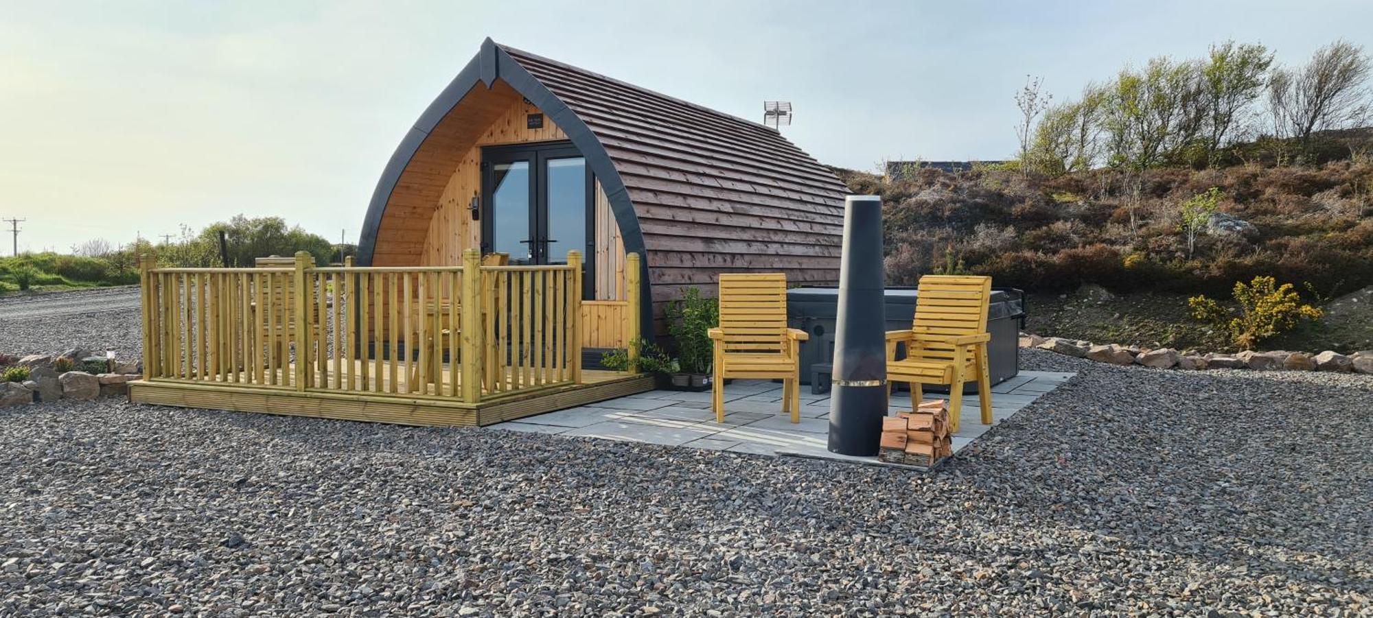 Loch Ewe Luxury Pods Appartement Mellon Charles