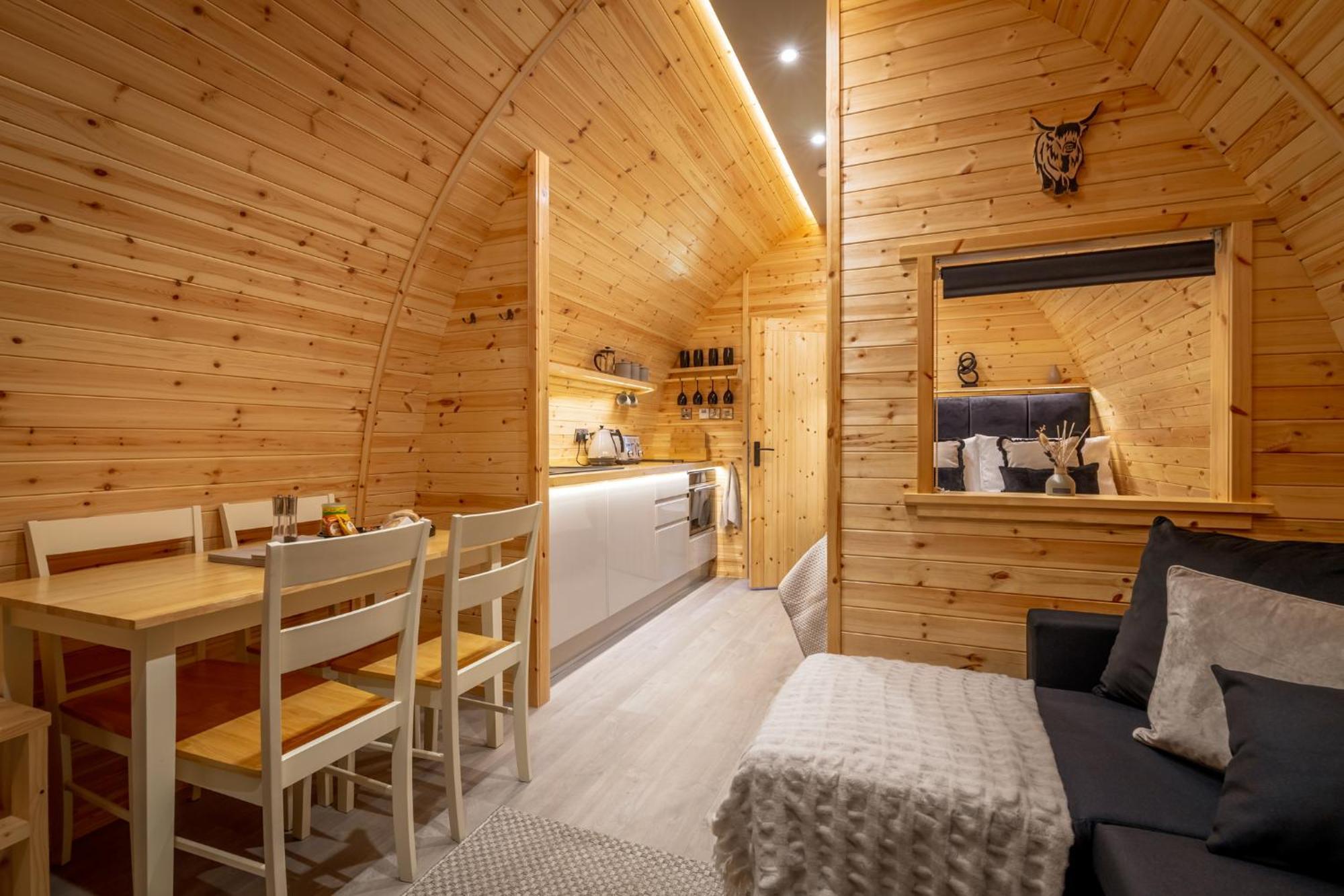 Loch Ewe Luxury Pods