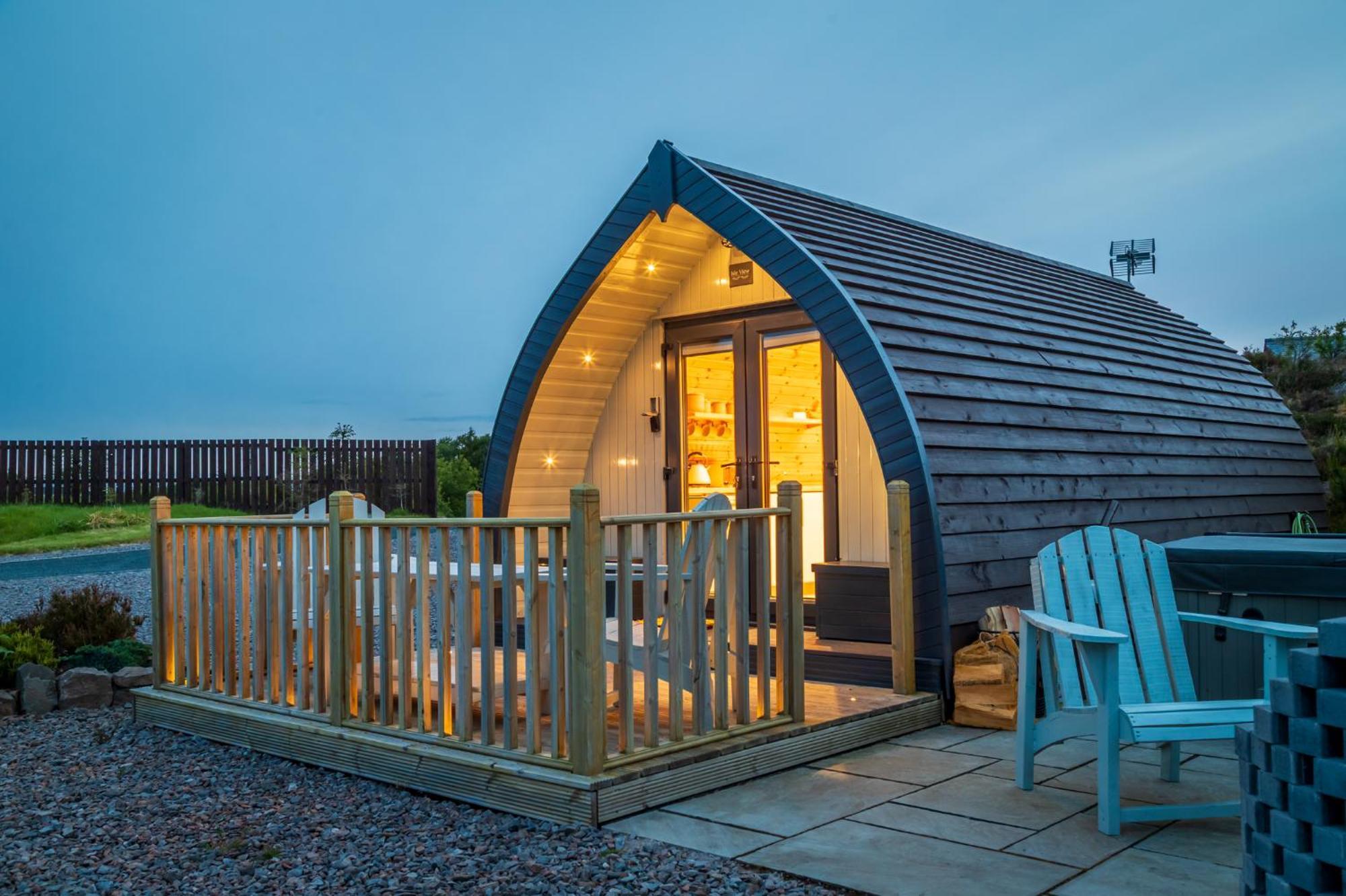 Loch Ewe Luxury Pods Mellon Charles